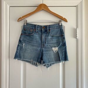 Madewell High-Rise Denim Shorts